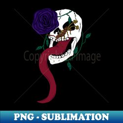 Adorned Skull - Vintage Sublimation PNG Download - Boost Your Success with this Inspirational PNG Download