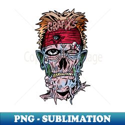Old Mon Zombie by Grafixs - Premium Sublimation Digital Download - Perfect for Creative Projects