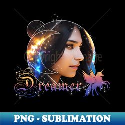 Dreamer - Elegant Sublimation PNG Download - Perfect for Personalization