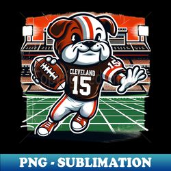 Joe Flacco Browns 15 - PNG Transparent Digital Download File for Sublimation - Perfect for Sublimation Art