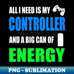 Gaming Gamer Console PC Player Gift - Decorative Sublimation PNG File - Perfect for Sublimation Mastery