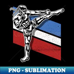 material arts kickboxing kickboxer combat sports boxing - decorative sublimation png file - perfect for sublimation art