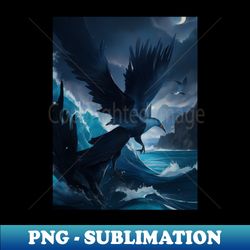 Beautiful ocean bird art - High-Quality PNG Sublimation Download - Fashionable and Fearless