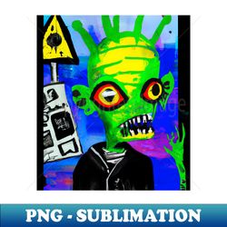 Aliengrump - Premium PNG Sublimation File - Capture Imagination with Every Detail