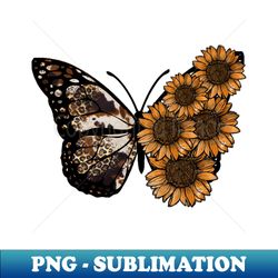 Butterfly Flower Mix - PNG Transparent Digital Download File for Sublimation - Revolutionize Your Designs