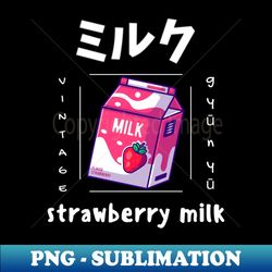 Milk Cow Kawaii Farmer Tea Japan - Instant Sublimation Digital Download - Fashionable and Fearless