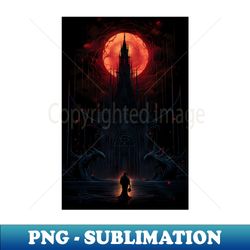 Eldritch Tower - Elegant Sublimation PNG Download - Bring Your Designs to Life