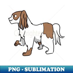 Dog - Cavalier King Charles Spaniel - High-Quality PNG Sublimation Download - Vibrant and Eye-Catching Typography