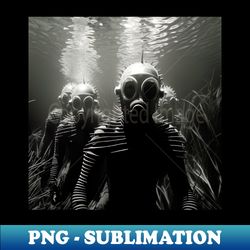 Surreal SCUBA Scene - Exclusive PNG Sublimation Download - Create with Confidence