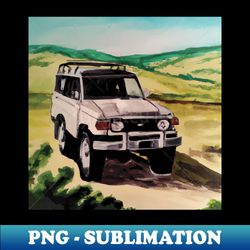 Toyota Land Cruiser J70 in South Africa - Modern Sublimation PNG File - Transform Your Sublimation Creations