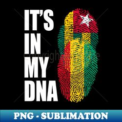 Togolese And Guinean Mix Heritage DNA Flag - Professional Sublimation Digital Download - Vibrant and Eye-Catching Typography