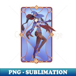 Mona Genshin Impact - Sublimation-Ready PNG File - Spice Up Your Sublimation Projects