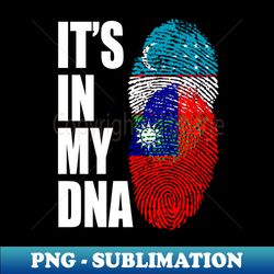 Uzbek And Taiwan Mix Heritage DNA Flag - Elegant Sublimation PNG Download - Fashionable and Fearless