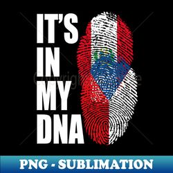 Czech And Peruvian Mix Heritage DNA Flag - Signature Sublimation PNG File - Revolutionize Your Designs