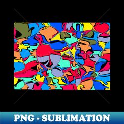 Random psychedelic pattern - Instant Sublimation Digital Download