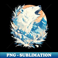 polar bear - decorative sublimation png file