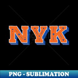 NYK Decoration Text - Sublimation-Ready PNG File