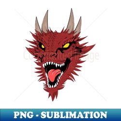 Demon Monster - Retro PNG Sublimation Digital Download