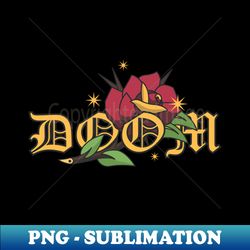 Traditional Rose - Modern Sublimation PNG File