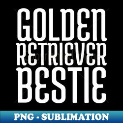 Golden Retriever Dog - Trendy Sublimation Digital Download