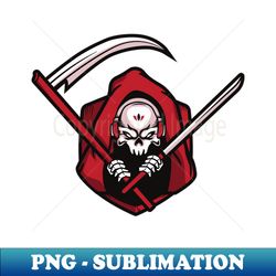 Fantasy Scythe Skeleton - Special Edition Sublimation PNG File