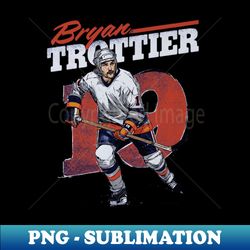 Bryan Trottier New York I Retro - Instant Sublimation Digital Download