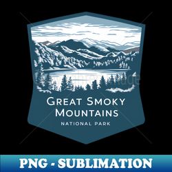 great smoky mountains national park beautiful landscape - modern sublimation png file