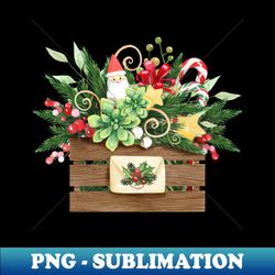 cute christmas box - premium png sublimation file