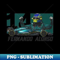 Fernando Alonso - Special Edition Sublimation PNG File