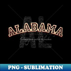 Alabama Vintage Retro - Vintage Sublimation PNG Download