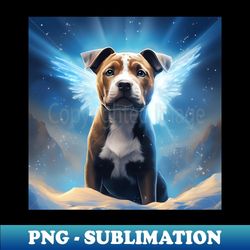 Angel Staffy - Premium Sublimation Digital Download