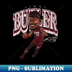 Jimmy Butler Miami Cartoon - Professional Sublimation Digital Download