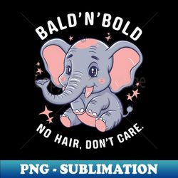 Bald hair - Sublimation-Ready PNG File