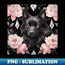 Schipperke Art - Sublimation-Ready PNG File