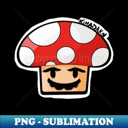mushroom - Vintage Sublimation PNG Download