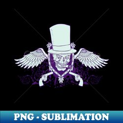 skull with hat - aesthetic sublimation digital file