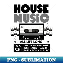 HOUSE MUSIC - Cassette (GreyBlack)