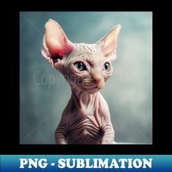 Hairless Cat - Exclusive PNG Sublimation Download