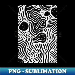 abstract pattern with white lines - signature sublimation png file