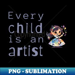 Every Child is an Artist - Kawaii Painter Child