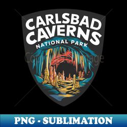 Carlsbad Caverns National Park Chihuahuan Desert - Modern Sublimation PNG File