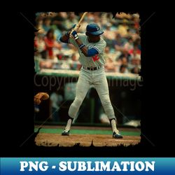 Dusty Baker in Los Angeles Dodgers - High-Resolution PNG Sublimation File