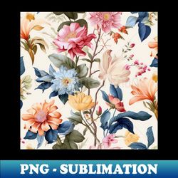 A Floral Fantasy - PNG Transparent Sublimation File