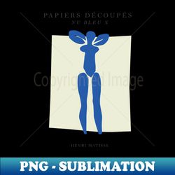 Henri Matisse - Cut-outs 17 - High-Resolution PNG Sublimation File