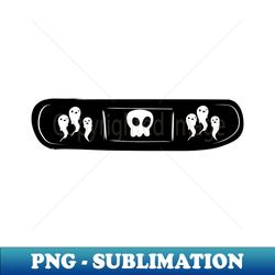 goth bandages Bandaid skull ghosts - PNG Transparent Sublimation Design