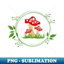 Mushroom 291 - Signature Sublimation PNG File