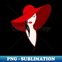 Lady in red - Exclusive PNG Sublimation Download
