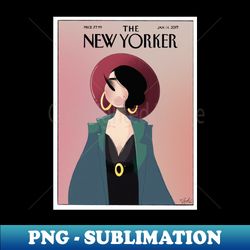 The New Yorker - Instant PNG Sublimation Download