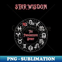 Star wisdom Aquarius - Artistic Sublimation Digital File