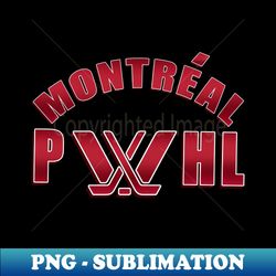 Gradient colors Montreal Pwhl - Special Edition Sublimation PNG File